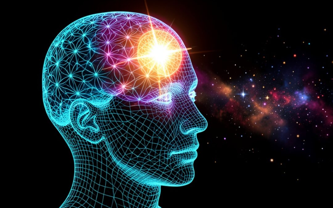 Illustration du développement de l'intuition et du calme mental